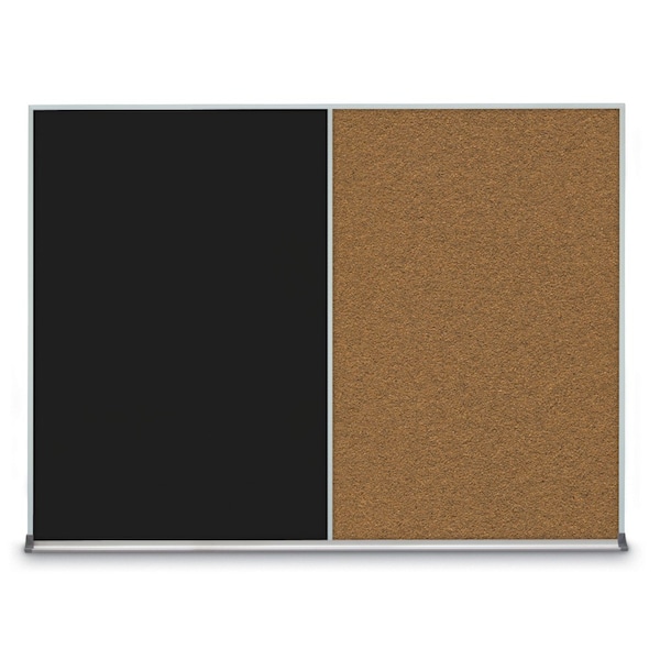 Triple Door Radius Plus Corkboard, 72" x